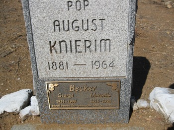 Becker, George Louis gravesite