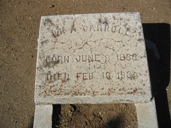 Carroll, William A. gravesite