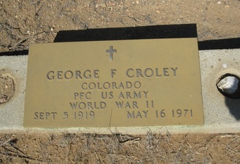 Croley, George Francis gravesite