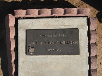 Milburn, John Michael gravesite