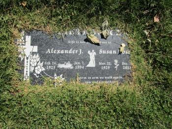 Pietrowicz, Susan Rose gravesite