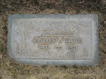 Belvoir, Maynard Allen gravesite