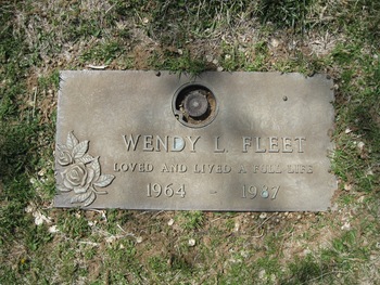 Fleet, Wendy Lee gravesite