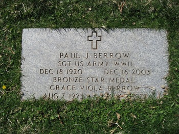 Berrow, Grace Viola gravesite
