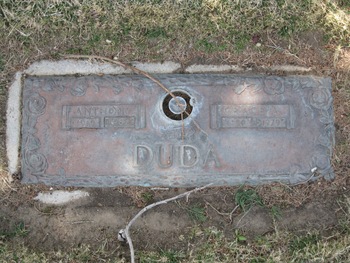 Duda, Grace Anette gravesite