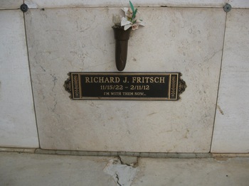 Fritsch, Richard J. gravesite