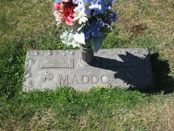 Maddox, Paul Sanford gravesite