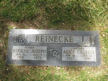 Reinecke, Alice Cecilia gravesite
