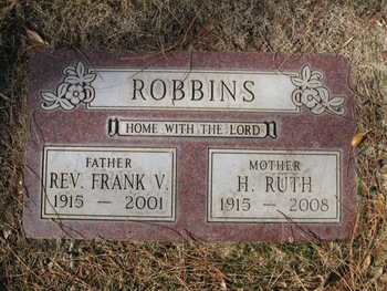 Robbins, Hazel Ruth gravesite