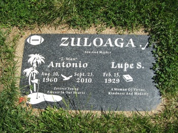 Zuloaga, Antonio ('Z-Man') gravesite