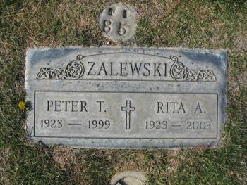 Zalewski, Rita A. gravesite