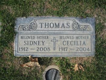 Thomas, Cecilia Ann ('Celie') gravesite