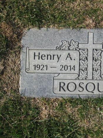 Rosquin, Henry A. gravesite