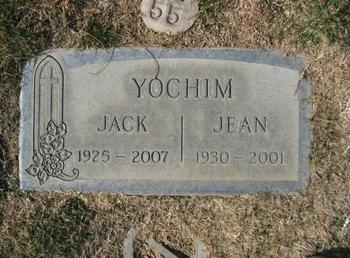 Yochim,   Jack gravesite