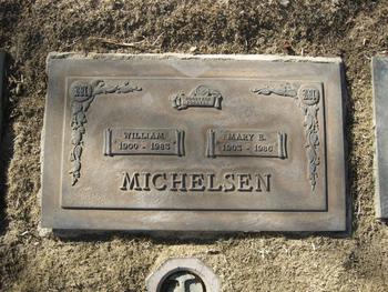 Michelsen, William gravesite