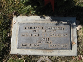 Carnagey, Lois gravesite