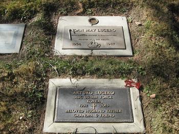Lucero, Joan May gravesite