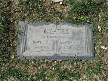Coates, Howell Elting gravesite