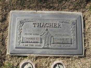 Thacher, Irene Helen gravesite