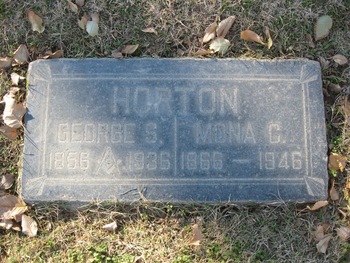 Horton, George gravesite