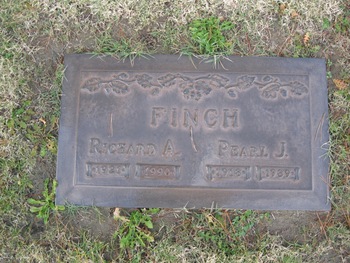 Finch, Pearl Jane gravesite