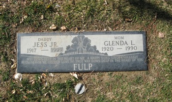 Fulp, Glenda Leora gravesite