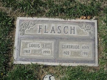 Flasch, Gertrude Ann gravesite
