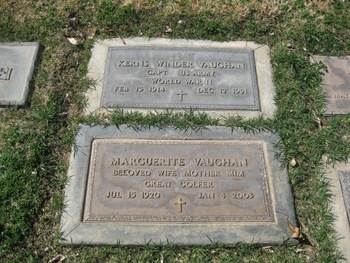 Vaughan, Kerns Winder gravesite