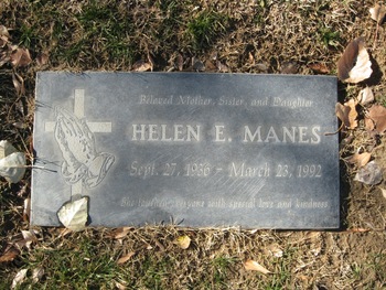 Manes, Helen Elizabeth gravesite