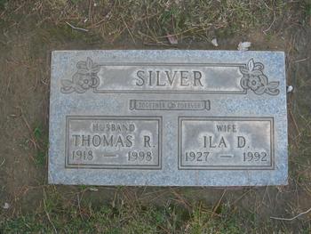 Silver, Ila gravesite