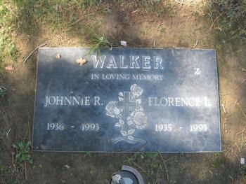 Walker, Florence Lorraine gravesite