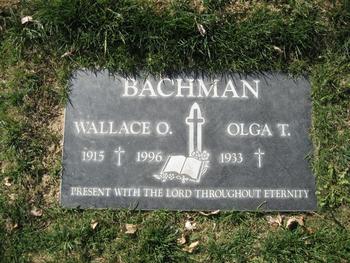 Bachman, Wallace Ornell gravesite