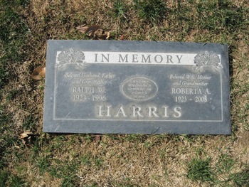 Harris, Ralph William gravesite