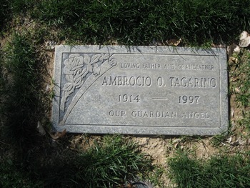 Tagarino, Ambrocio O. gravesite