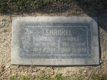 Shankel, Fred Cameron gravesite