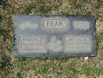 Fear, Robert James gravesite