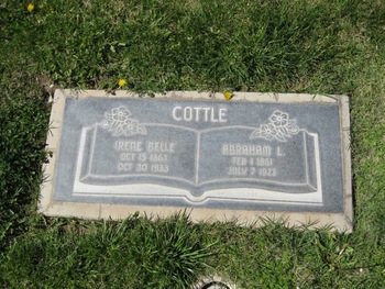 Cottle, Irene Belle gravesite