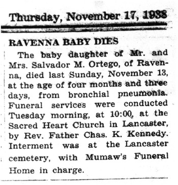 Ortega,   Jesse obituary