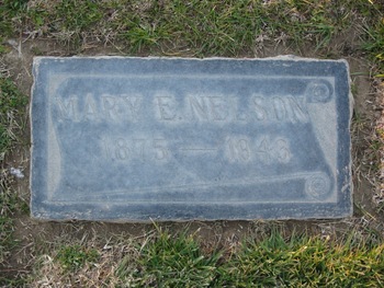 Nelson, Mary Eliza gravesite