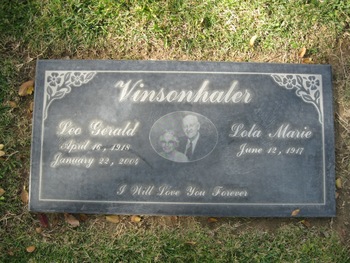 Vinsonhaler, Lola Marie gravesite