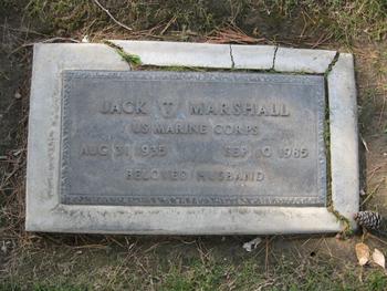 Marshall, Jack T. gravesite