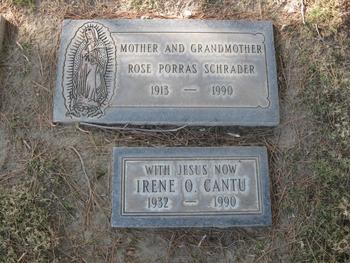 Schrader, Rose gravesite