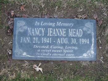 Mead,   Nancy Jeanne gravesite