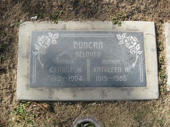 Duncan, George H. gravesite