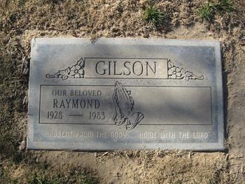 Gilson, Raymond gravesite