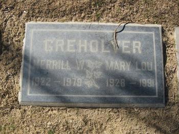 Greholver, Mary Lou gravesite