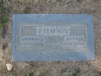 Luman, Arthur L. gravesite