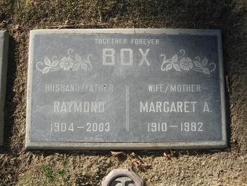 Box, Margaret Ann gravesite