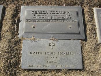 Escalera, Teresa Maria Esmeral gravesite