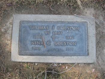 Golston, Thomas Jefferson gravesite